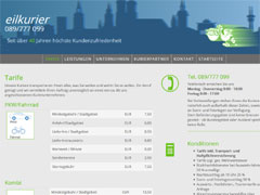 Eilkurier München Redesign, responsive